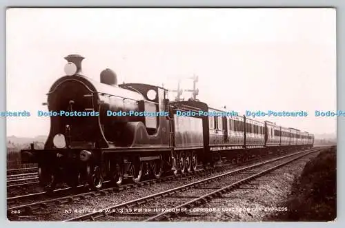 R762983 Nr 421 L und S W R 3 35 P M Up Ilfracombe Korridor und Mittagessen Auto Expr