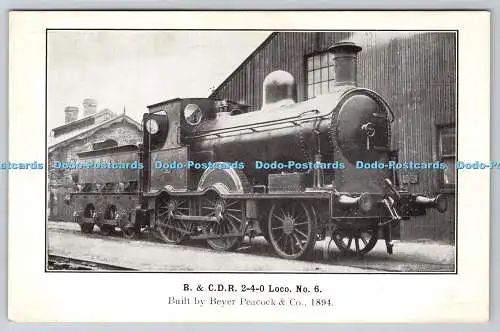 R757177 B und C D R 2 4 0 Lok Nr. 6 gebaut von Beyer Peacock The Spa Forfield Plac