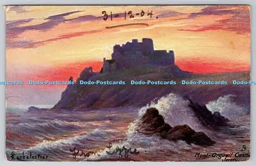 R757197 Trikot Mont Orgueil Castle Tuck Oilette 7133 1904