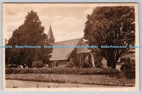 R757309 Selsey Parish Church S Woodland Post Office