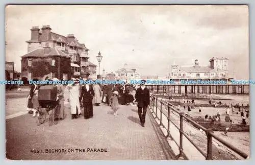 R757324 Bognor On The Parade The Photochrom London Tunbridge Wells Sepiatone Ser