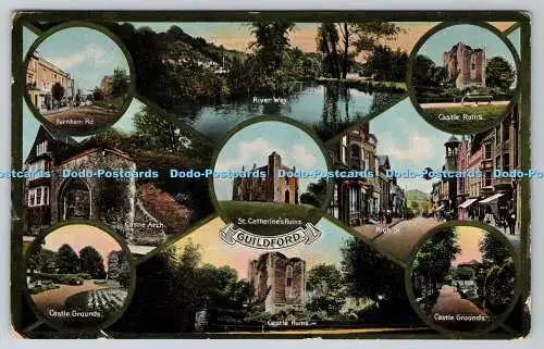 R757325 Guildford Castle Arch Jackson Jay em Jay GY Serie Multi View