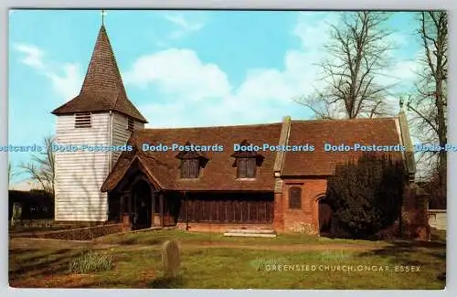 R757334 Ongar Essex Greenstead Church J Salmon Sevenoaks Kent England