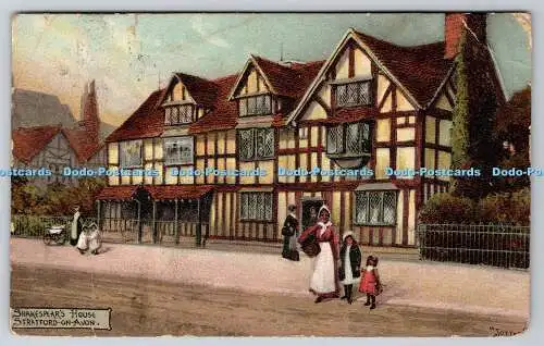 R757337 Stratford on Avon Shakespeare House M Ettlinger The Royal Series 1905