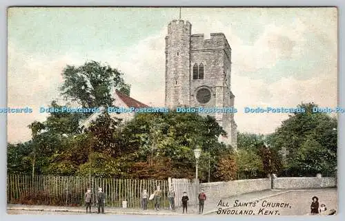 R757394 Snodland Kent All Saint Church A N Hambrook The Kent Series 1907