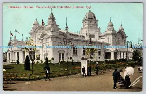 R757408 London Franco British Exhibition Canadian Pavilion Valentine Series PM M