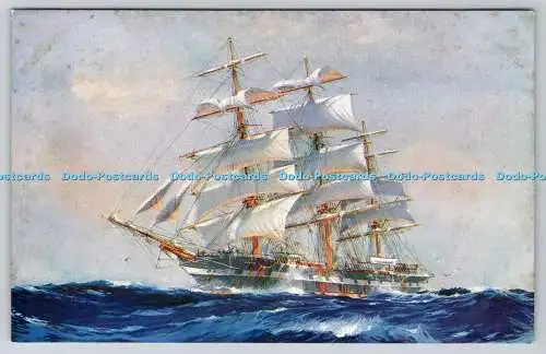 R760092 Schiff Piako J Spurling Blue Peter London Nr 54