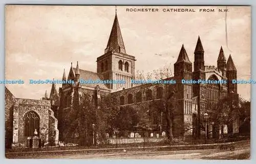 R760181 Rochester Cathedral aus N W Valentine Carbotone Serie