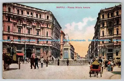 R760189 Napoli Piazza Nicola Amore R Zedda di V Carcavallo