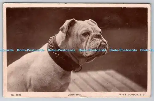 R760349 John Bull Dog W and K London RP