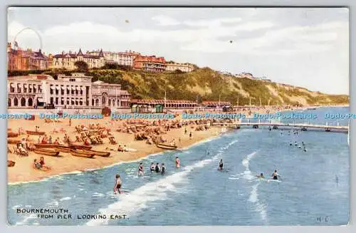 R760545 Bournemouth vom Pier Blick nach Osten J Salmon Sevenoaks England W Carruthe