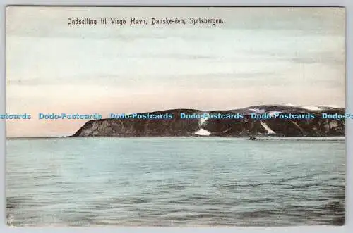 R760633 Spitzbergen Indseiling til Virgo Havn Danske Oen
