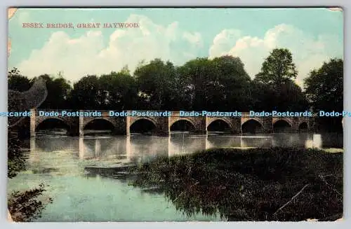 R760696 Great Haywood Essex Bridge W Shaw Burslem