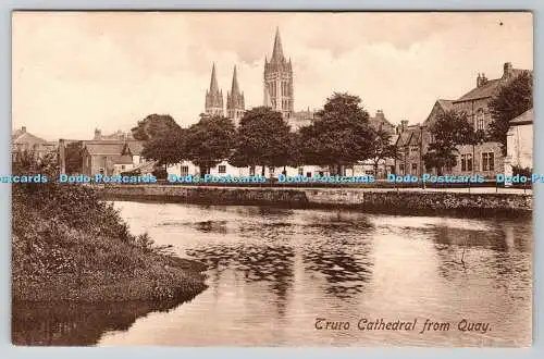 R760704 Truro Cathedral From Quay F Frith Reigate No 64727