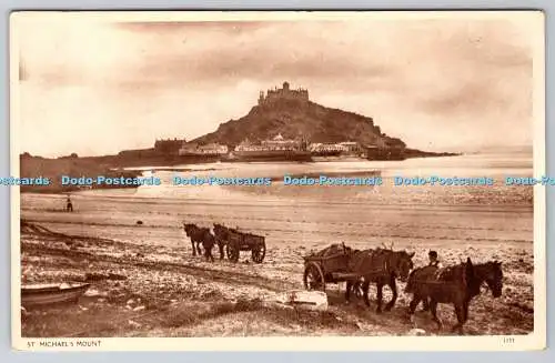 R760707 St Michael Mount Postkarte