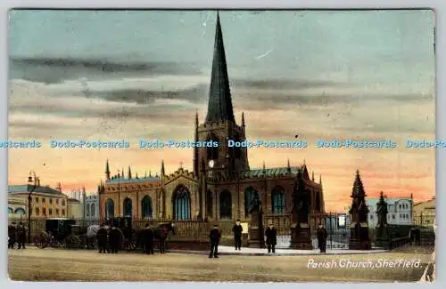 R760732 Sheffield Parish Church Postkarte