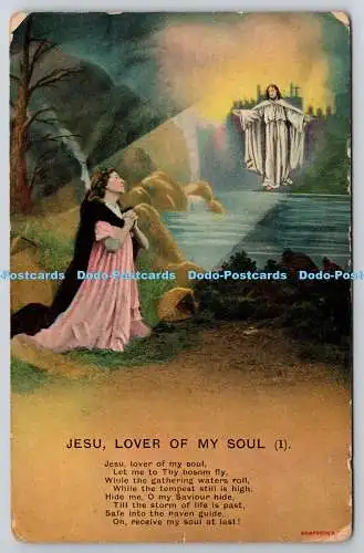 R757563 Jesu Lover of My Soul Bamforth und Co Serie Nr 4506 1