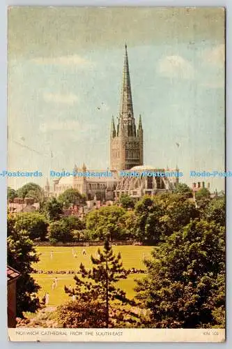 R757574 Norwich Cathedral aus dem Südosten Jarrold and Sons Ltd Cotman Farbe