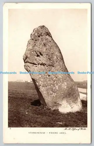 R757578 Stonehenge Friars Heel H M Office of Works Vandyck Printers Ltd