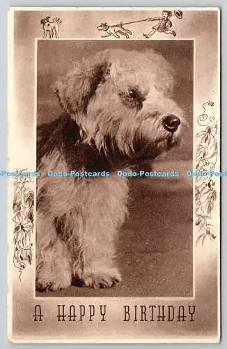 R757642 A Happy Birthday Dog Photochrom Co Ltd