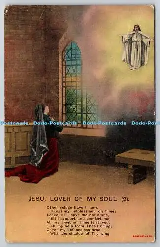 R757651 Jesu Lover of My Soul Bamforth and Co Serie No 4506 2