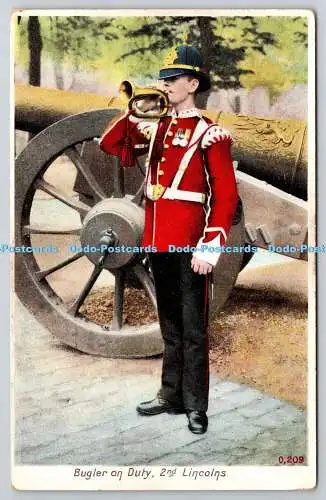 R757726 Bugler on Duty 2nd Lincolns A and G Taylor Orthochrome Series