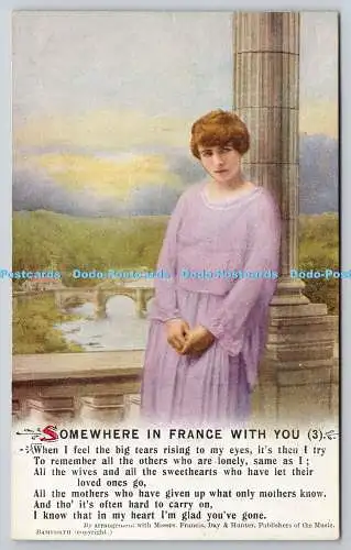 R757994 Somewhere in France with You Bamforth and Co Ltd Songs Series No 5042 3