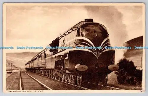 R758045 L M S The Coronation Scot Photochrom Co Ltd