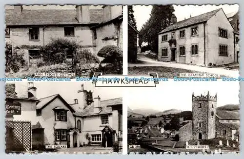 R758108 Hawkshead The Square The Church H Webster Multi View