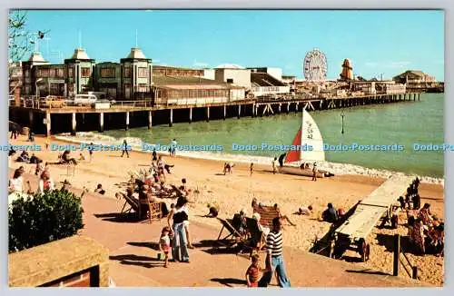 R758132 Clacton The Beach and Pier Photo Precision Limited International Colourm