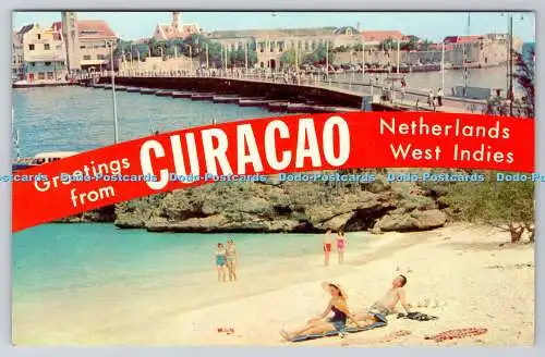 R758146 Grüße aus Curacao Niederländisch Westindien Boekhandel Salas Lusterch