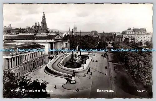 R758155 Wien Parlament u Rathaus Ringstraße P Ledermann