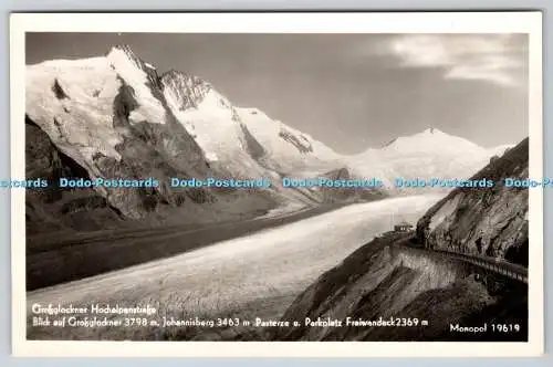 R758164 Großglockner Hochalpenstraße Blick auf Großglockner Johannisberg Vergangenheit