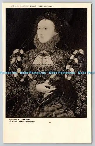 R758474 Queen Elizabeth National Portrait Gallery B Matthews Künstler unbekannt