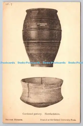 R758736 Hertfordshire Cordoned Pottery British Museum Oxford University Press