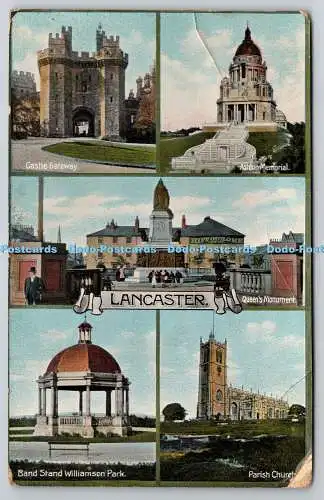 R758864 Lancaster Queen Monument Castle Gateway Ashton Memorial Jackson and Son