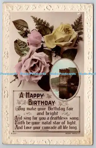 R759019 A Happy Birthday Rosen Drehfoto RP 1920