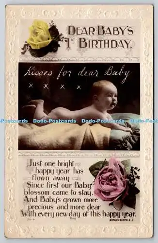 R759026 Liebes Baby 1. Geburtstag Drehfoto RP 1920