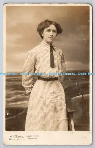 R759173 Woman in a Long Dress J Watson Parade Studios Blackpool