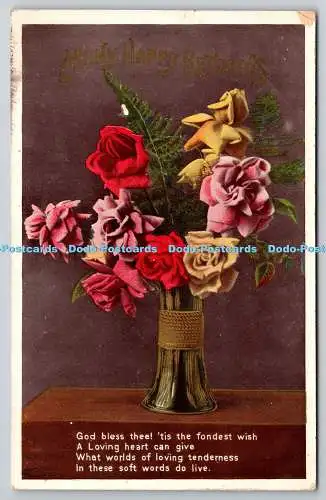 R759211 Viele Happy Returns Blumen in Vase H Vertigen und Co Serie Nr 6223 4