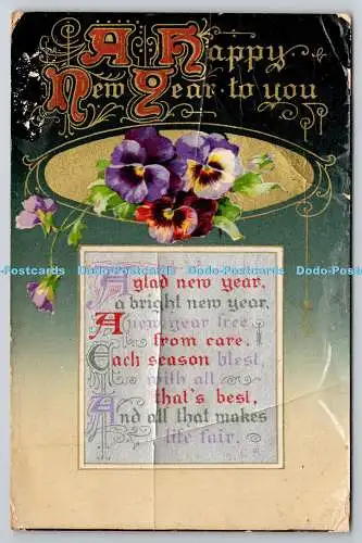 R759412 A Happy New Year to You Wildt and Kray Series 2119 1911