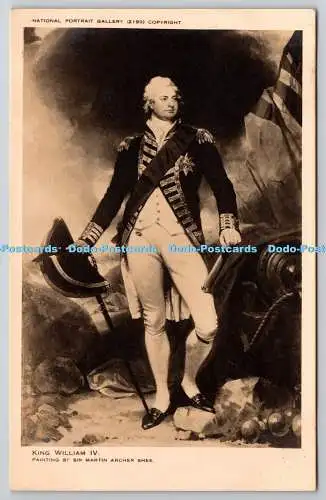 R759463 National Portrait Gallery King William IV B Matthews Sir Martin Archer S