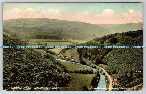 R759501 Dulverton North Moor Valley Postkarte