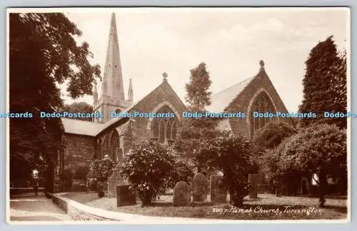 R759505 Torrington Parish Church E A Sweetman and Son Sunshine Serie RP