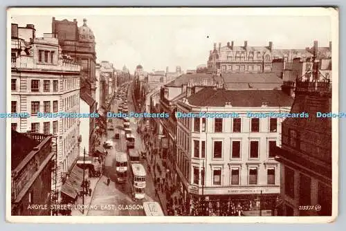 R759524 Glasgow Argyle Street Looking East Valentine and Sons Ltd Fototyp