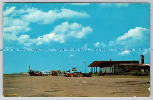 R759540 N Y Rochester Rochester Airport Lusterchrome Tichnor Bros