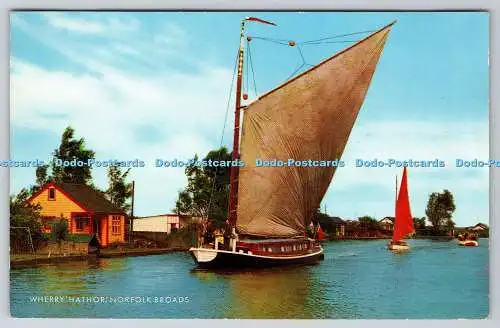 R759571 Norfolk Broads Wherry Hathor J Salmon Ltd Cameracolour