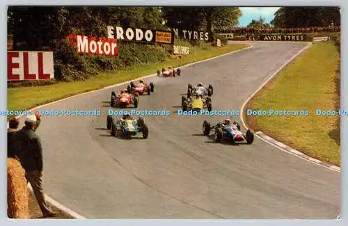 R759631 Motor Racing at Brands Hatch Rounding Bottom Bend J Salmon Ltd