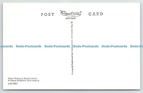 R759634 Motor Racing at Brands Hatch A Repco Brabham Ford Leading J Salmon Ltd