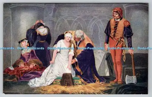 R759647 Hinrichtung von Lady Jane Grey Gale and Polden Ltd